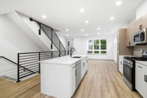 Kitchen with Dishwasher and Gas Stove