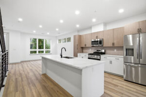 Kitchen with Stainless Steel Appliances
