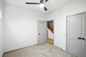 Lower Floor Bedroom and Closet
