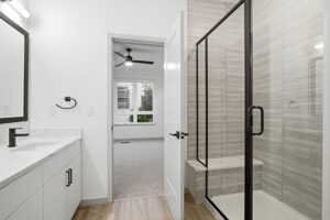 Master Bathroom Shower with Bench